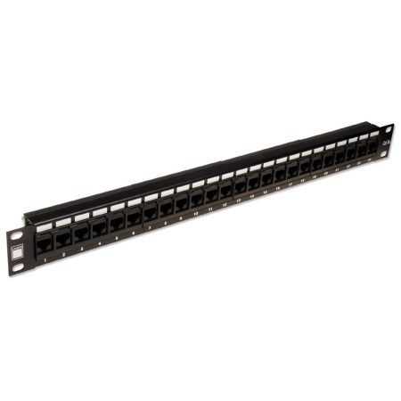 19Ã¢â‚¬Â³ Patch Panel CAT 5E 24 Port (Unshielded)