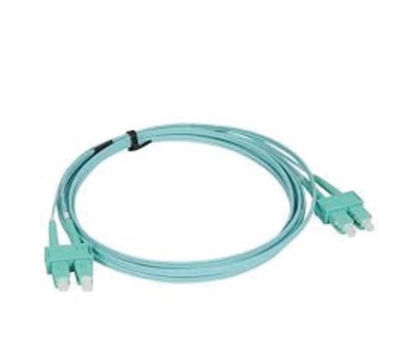 OM4 SC SC Multimode Duplex Fiber Patch Cable